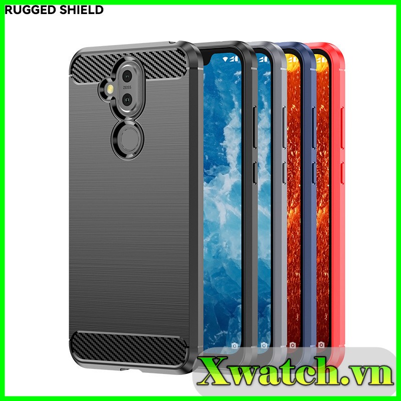 Ốp lưng Nokia X5 X6 X7 Nokia 7.2 Nokia 6.2 Nokia 5.1 plus 6.1 plus Nokia 8.1plus chống vân tay cao cấp