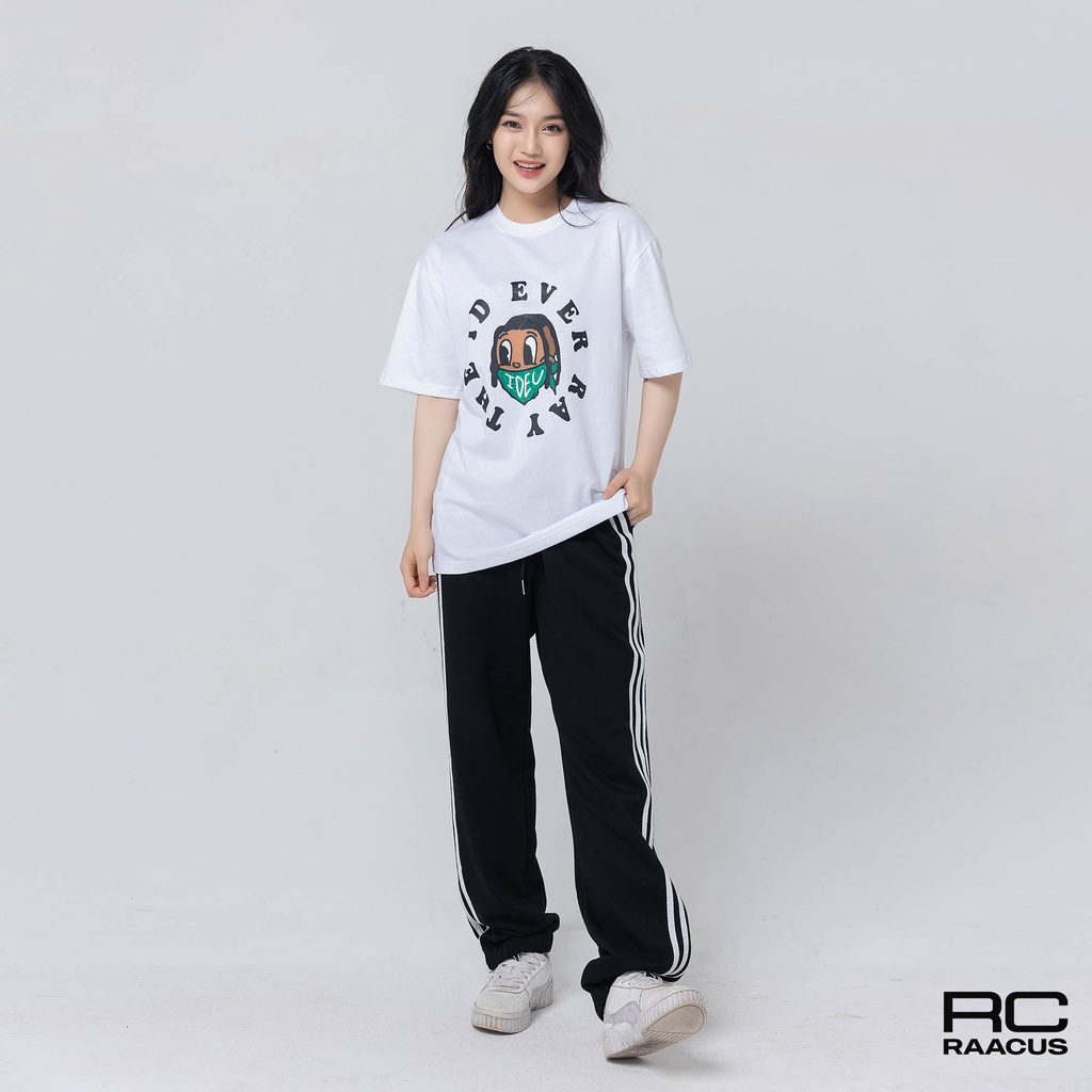 Áo thun IDEV  PATOMI.STUDIO , Áo thun unisex nam nữ form rộng oversize chất liệu 100% Cotton
