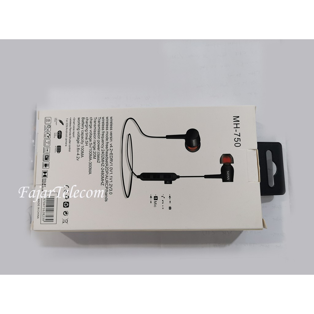 Tai Nghe Bluetooth Cho Sony Mh-750