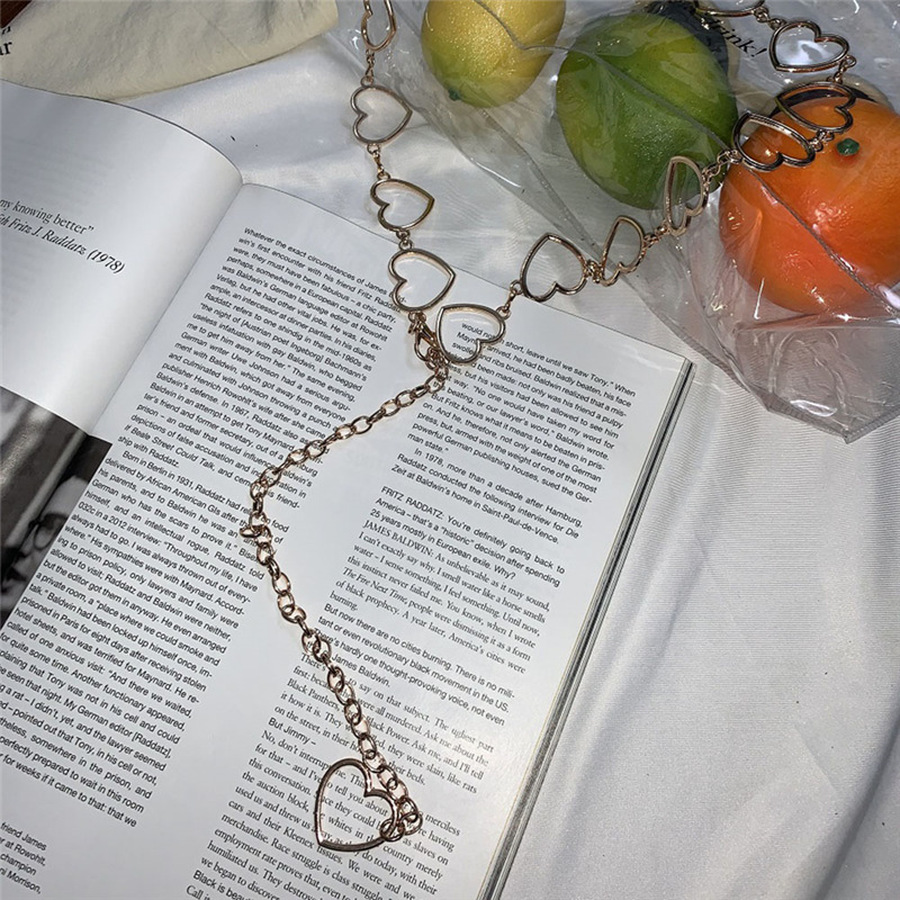 Thắt lưng dạng dây mắt xích phong cách hip hop thời trang cá tính