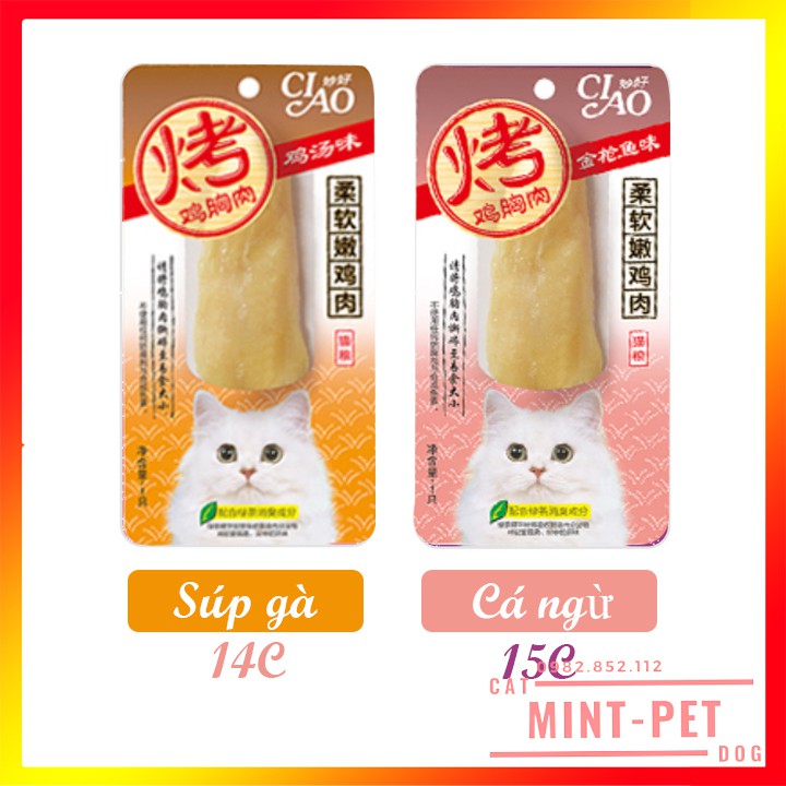 Ức Gà Ăn Liền Cho Mèo #MintPet