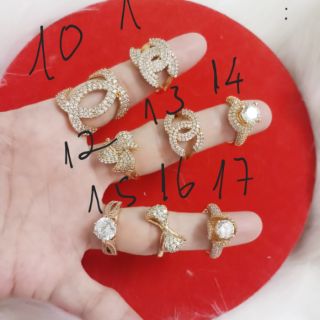 NHẪN NỮ ĐÍNH ĐÁ CAO CẤP