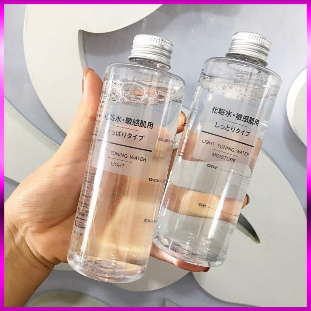 Nước hoa hồng Muji Light Toning Water 200ml