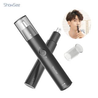 [Hàng mới về] Máy Tỉa Lông Mũi Điện Showsee C1-BK Thiết Kế Cầm Tay Nhỏ Gọn Tiện Dụng
