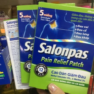 CAO DÁN SALONPAS PAIN RELIEF