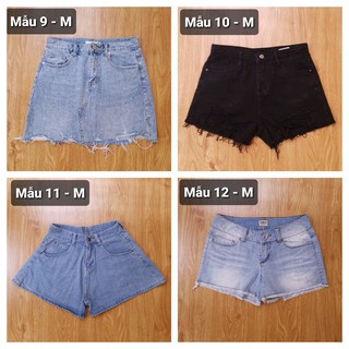[THANH LÝ NGHỈ BÁN] Quần Short Jean Nữ 2Hand
