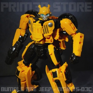 Mô hình Bumble Bee xe Jeep - BMB YS03C