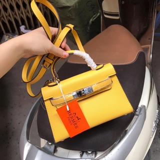 Túi da sần loại I size 19 mini