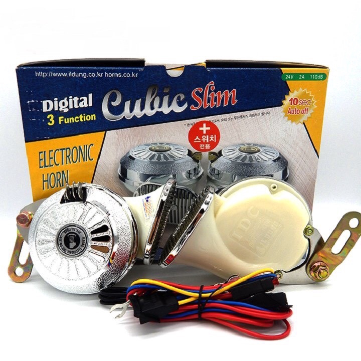 Còi Ngân ô tô Hàn Quốc 12v BẢO HÀNH 2 THÁNG