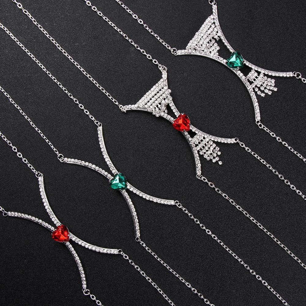 Dây Xích Trang Trí Áo Ngực Thời Trang Đi Biển Cho Nữ