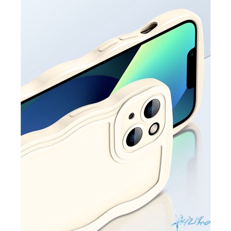 Ốp Điện Thoại Họa Tiết Sóng Biển Cho Oppo A3S A12E case A53 A31 A9 A5 2020 F11 Reno 7Z Reno 5