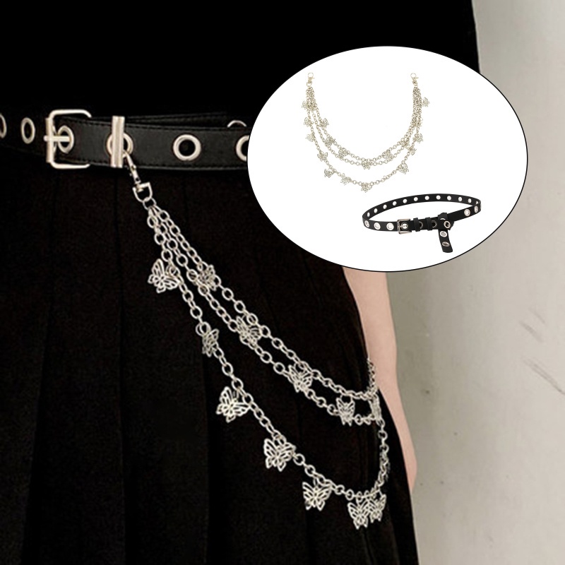 Dây Xích Đeo Thắt Lưng Phong Cách Hip hop 88g Fenteer1 Dành Cho Nam Và Nữ