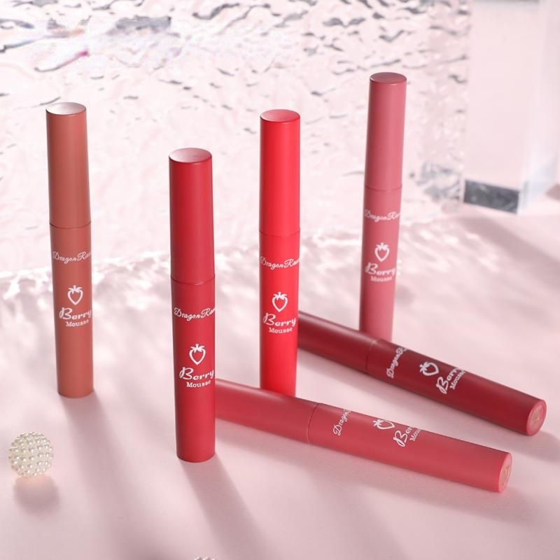 [Hàng mới về] Son môi màu nhung lì lâu trôi không thấm nước chống dính cốc DragonRanee