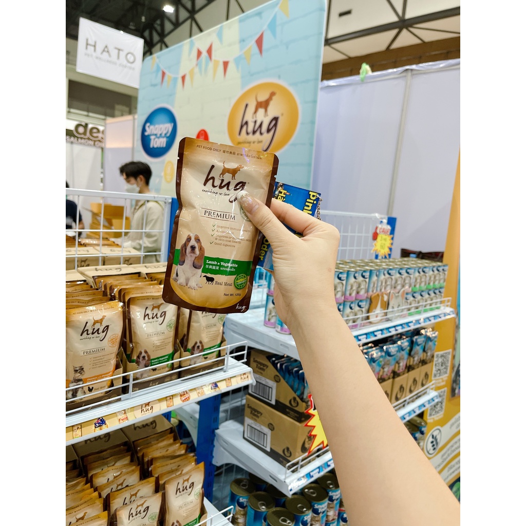 Pate Hug Từ Thịt Thật ⚡ NỘI ĐỊA THÁI ⚡120g ⚡   nhập trực tiếp Thái Lan không qua trung gian