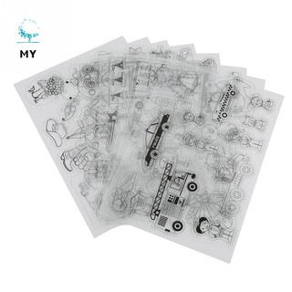 Tấm nhựa co nhiệt với họa tiết dùng làm đồ thủ công