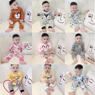 Bộ nỉ lót lông Xuất Nhật cho bé trai bé gái