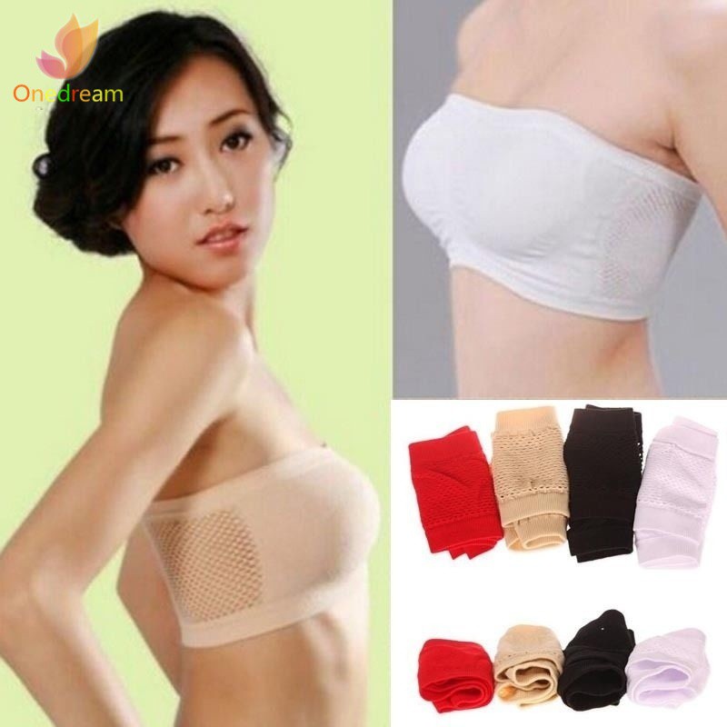 Áo bra quây không dây nâng ngực thời trang