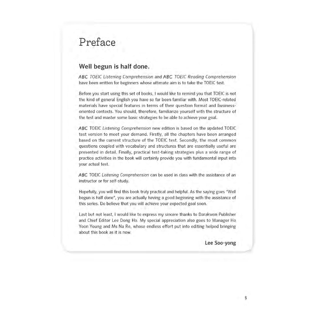 Sách - ABC Toeic - LC