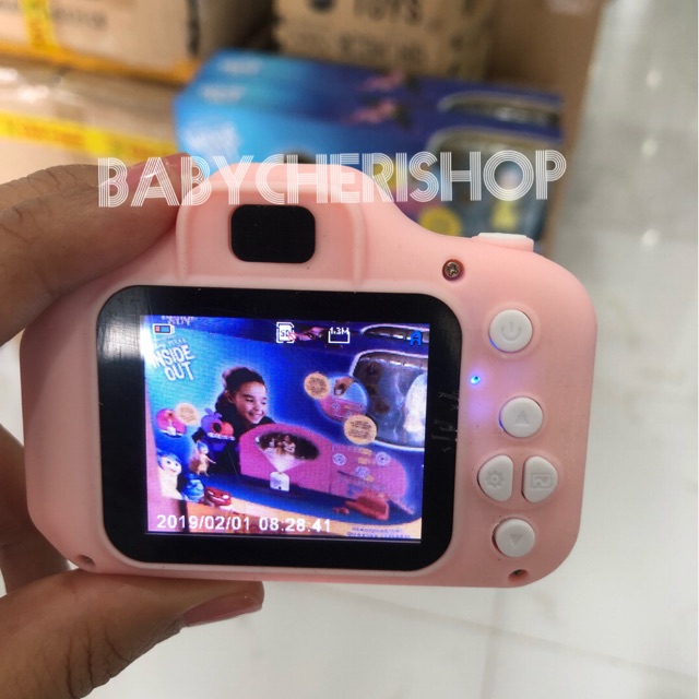 Máy chụp ảnh kỹ thuật số mini cho bé kèm thẻ 32gb