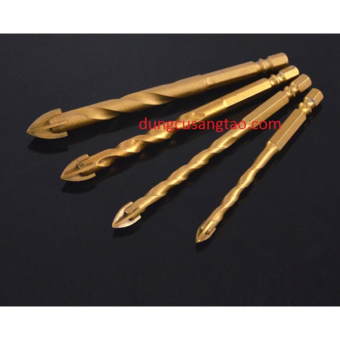 Mũi khoan gạch đa năng chữ thập - Loại dài