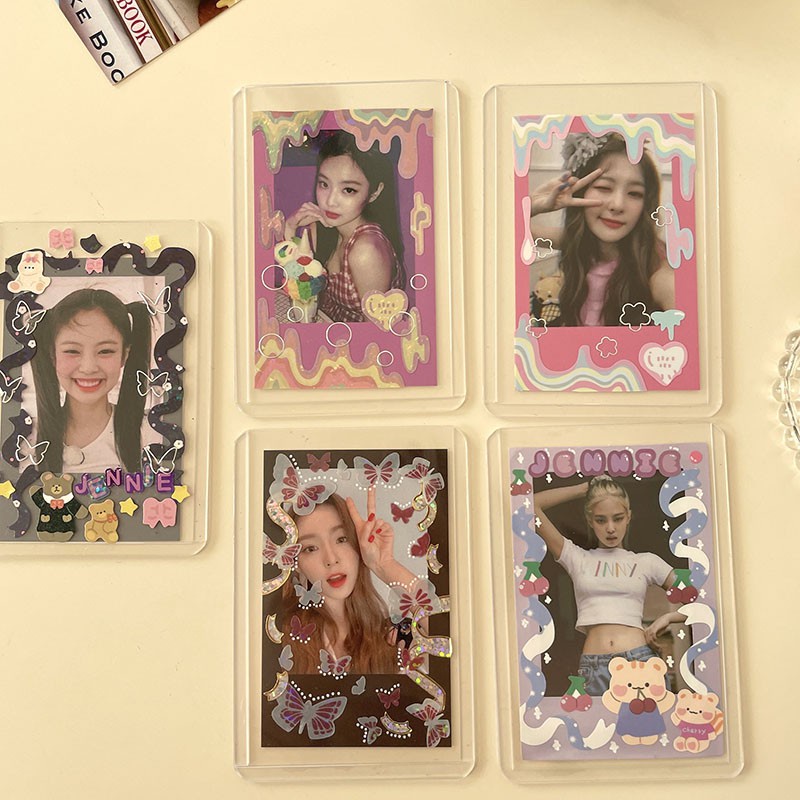 Toploader decor đựng card ảnh thần tượng anime kpop bts thẻ bài sưu tầm