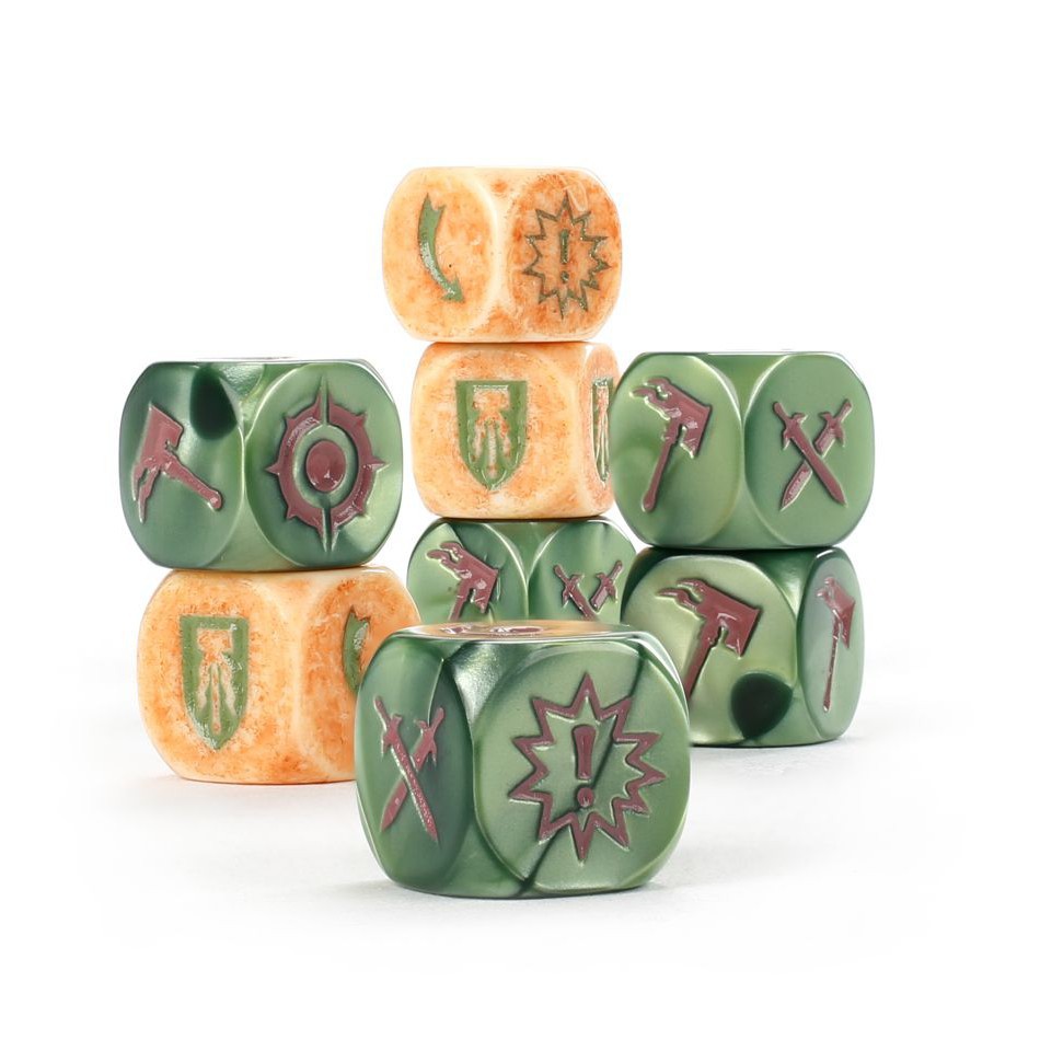 Xúc xắc Warhammer Underworld - The Wurmspat Dice Set