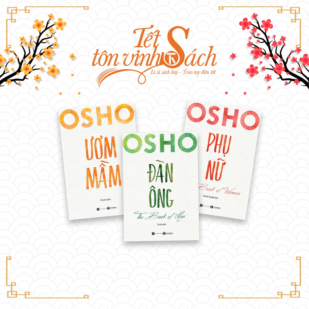 Sách - Osho Đàn ông - The Book of Men Tặng Bookmark