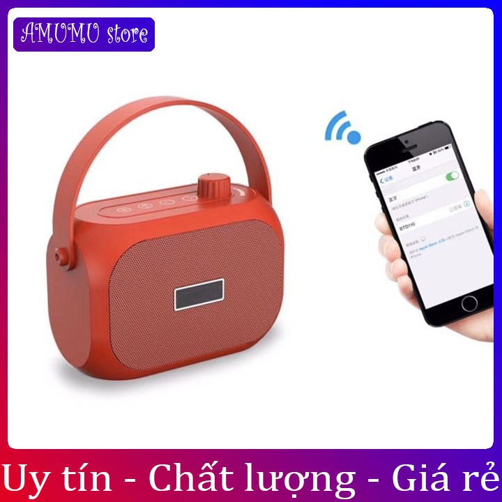 (Siêu BASS)Loa Bluetooth Mini BOMBASS L15, Chất Lượng Âm Thanh Đỉnh Cao - Kiểu Dáng Cổ Điển - BẢO HÀNH ĐỔI MỚI