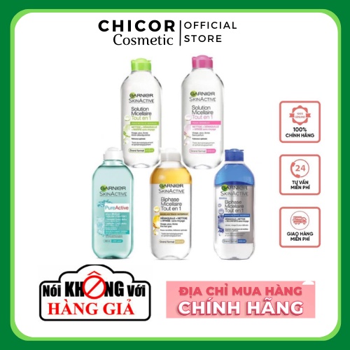 Tẩy tranng Ganier 400ml đủ màu