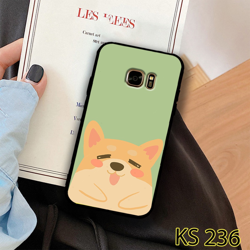 Ốp lưng Samsung Galaxy S6/S6 Edge/S7/S7 Edge in hình các con vật ngộ nghĩnh_Ốp SS S6/S6E/S7/S7E
