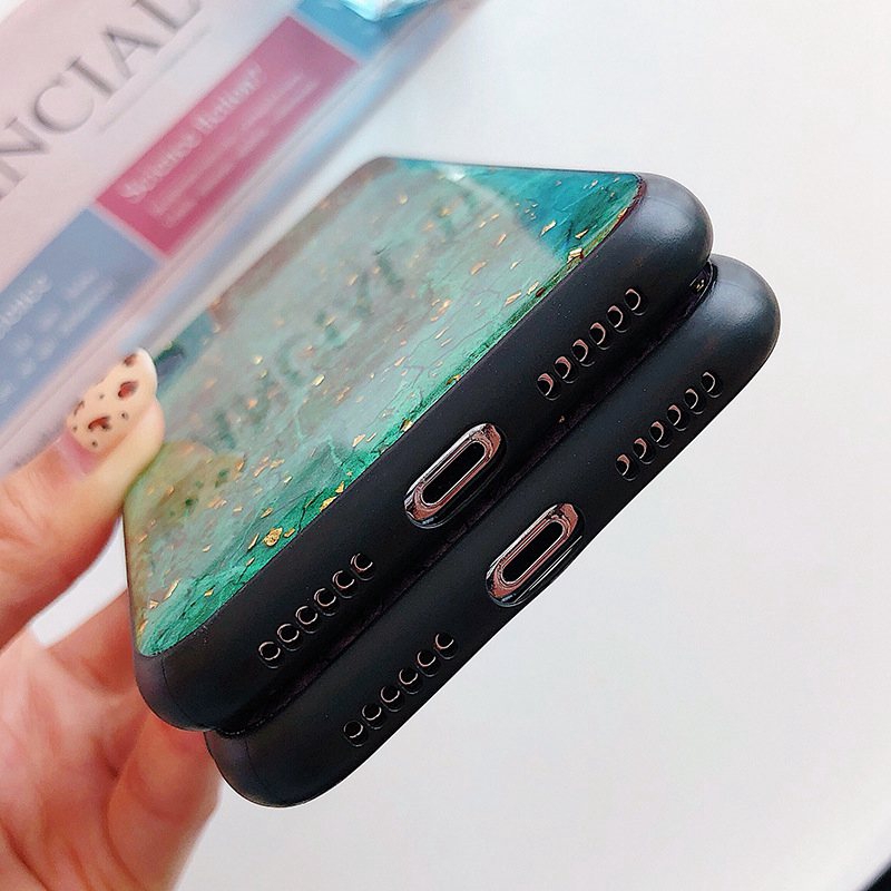 Ốp điện thoại dẻo họa tiết đá cẩm thạch lấp lánh cho Xiaomi Mi Mix 2 Mi6X Mi5X MiMix2S MiMix3 MiMax2 MiMax3 Mi9 MiPlay