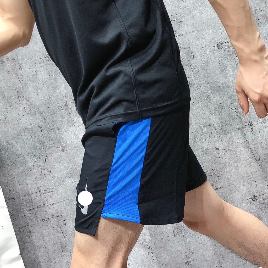 Quần short thể thao ngắn bigsize running tập gym nam xuất dư cao cấp STT - HM - 113