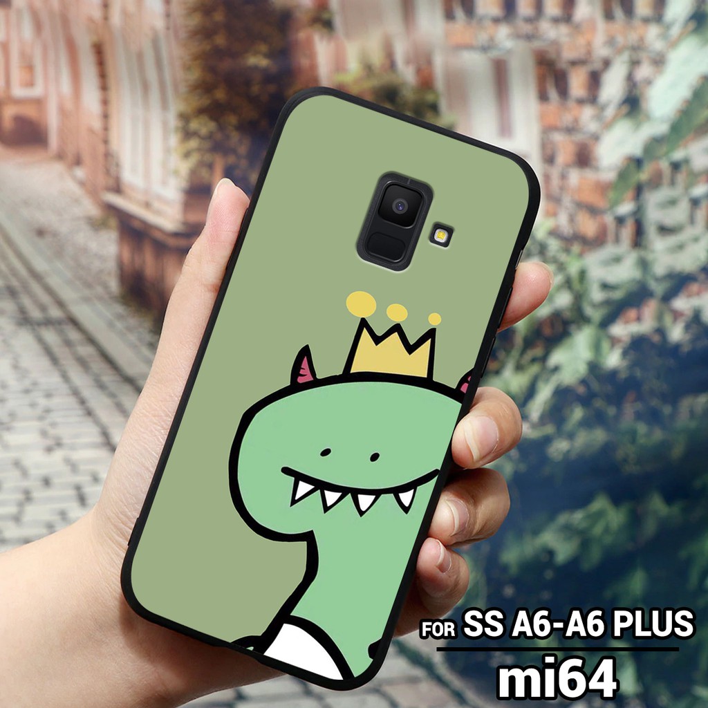 Ốp lưng SAMSUNG GALAXY A6 - A6 PLUS - A8 - A8 PLUS - J6 - J6 PLUS - J8 2018 in hình chú khủng long nhỏ