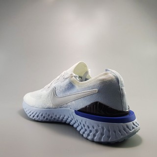 [video+ảnh thực] Giày Sneaker Epic React Flyknit 2 White Grey