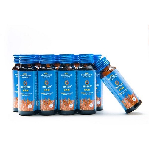 Nước Đông Trùng Hạ Thảo Kết Hợp Sâm Hector 10 Chai