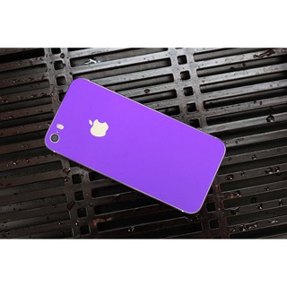 Skin dán nhũ tím iPhone 5