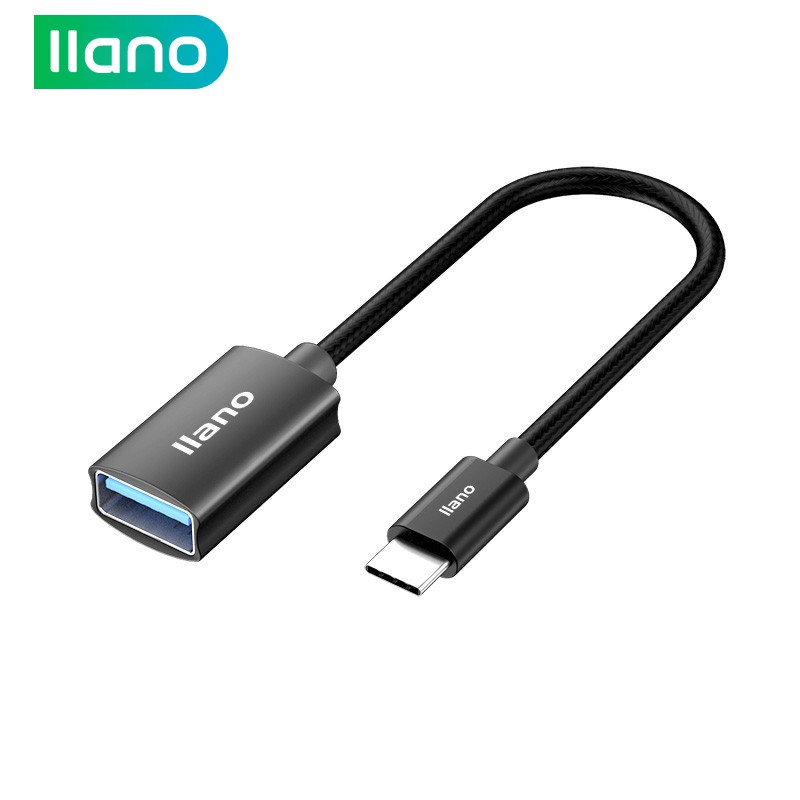 Cáp USB C OTG llano Chuyển Đổi Đầu Type C Sang USB 3.0 Dài 15cm