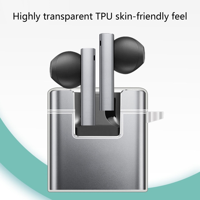 Vỏ Bảo Vệ Hộp Sạc Tai Nghe Không Dây FIIL CC NANO Bằng TPU Trong Suốt Chống Bụi Chống Va Chạm Chống Sốc Chất Lượng Cao
