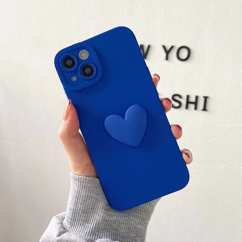 Ốp điện thoại TPU mềm họa tiết trái tim xinh xắn cho iPhone 7 8 X XS XR XS MAX 7 Plus 8 Plus 11 11 Pro 11 Pro Max 12 13 Pro 12 Pro Max
