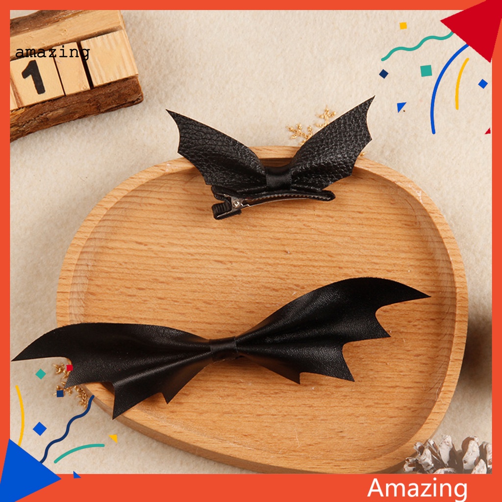 Kẹp Tóc Hình Dơi Siêu Nhẹ Thoải Mái Cho Halloween