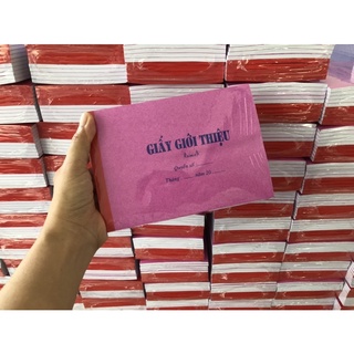 Giấy giới thiệu 1, 2 liên