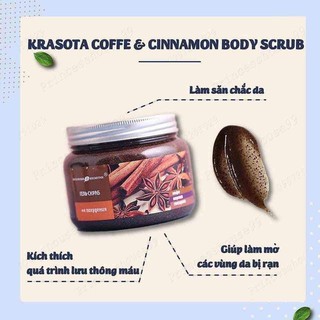 Lọ tẩy da chết body quế