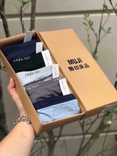 Quần sịp đùi nam Muji set 5 chiếc