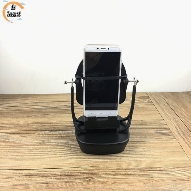 [IS] Thiết Bị Bình Lắc Điện Thoại Bằng Nhựa Với Giá Đỡ Chống Mài Mòn Tự Động Đi Bộ