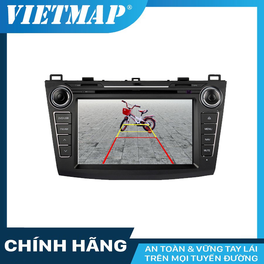 Camera lùi Viet-Map VM3089 Full HD (màu đen)- hàng chính hãng | BigBuy360 - bigbuy360.vn