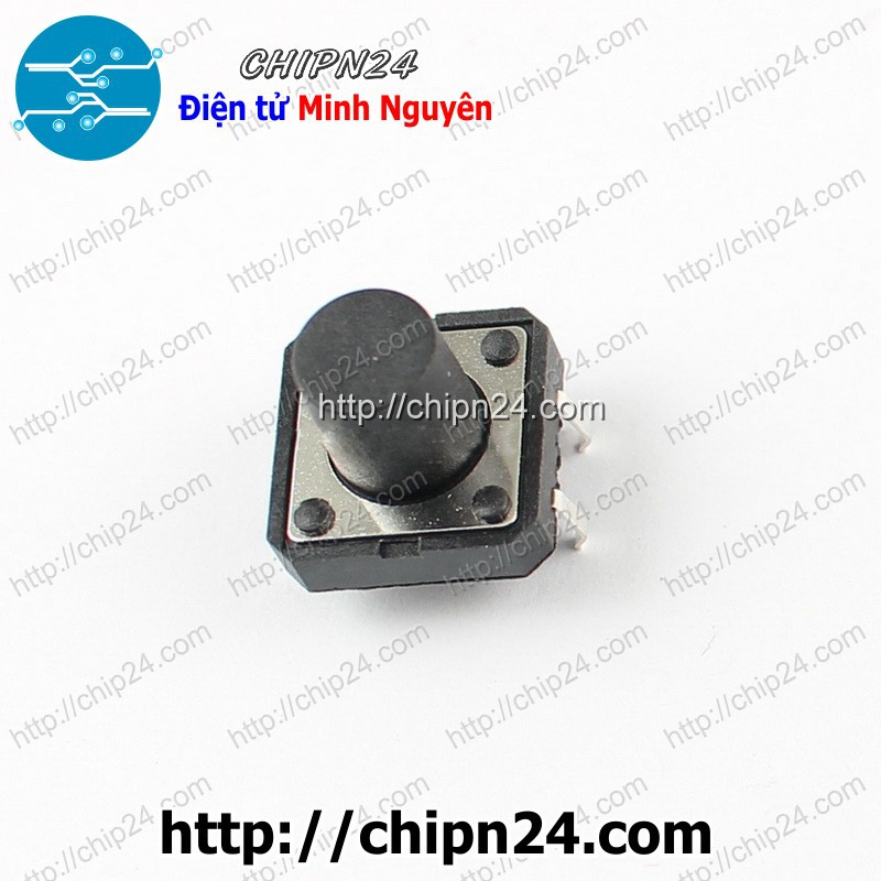 [10 CÁI] (G1.6) Nút nhấn 4 chân 12x12x10mm
