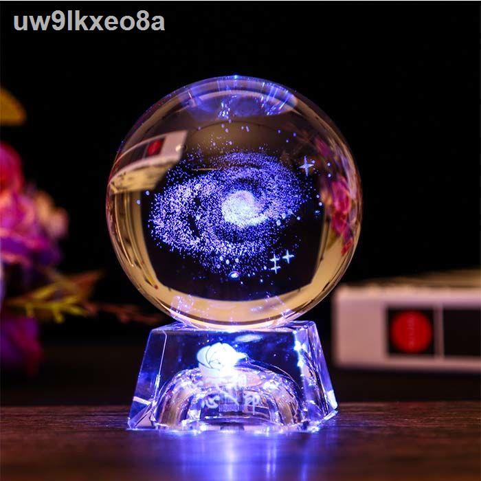 ☬♟▲520 gửi cô gái 3D quả cầu pha lê sáng tạo món quà sinh nhật cô gái bạn gái gửi bạn bè nam và nữ