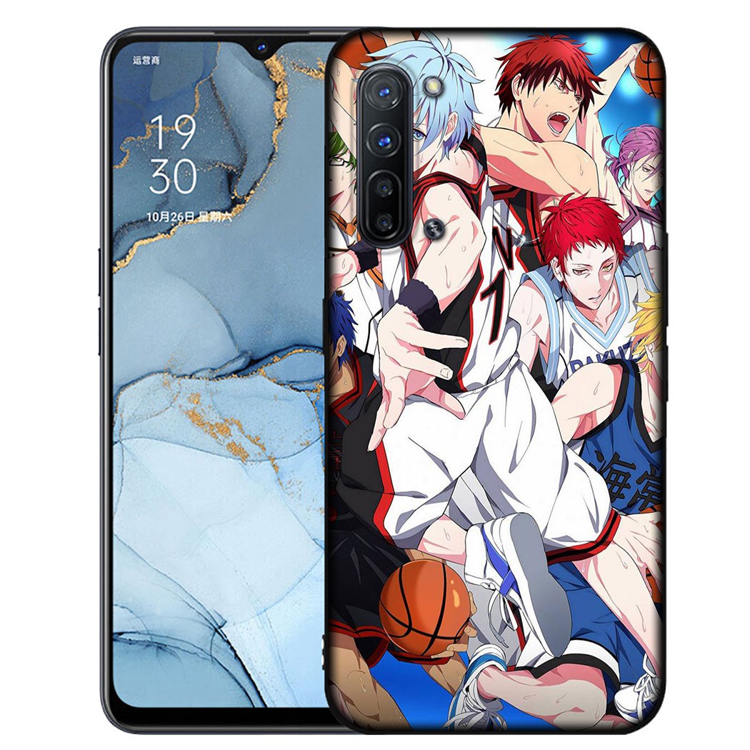 Ốp Lưng Silicone Mềm In Hình Kuroko Cho Realme C2 C3 C11 C12 C15 C17 Nczo 20 Pro Iqi97