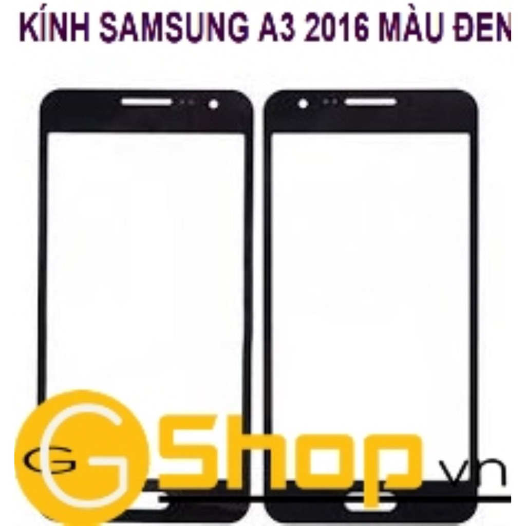 KÍNH SAMSUNG A3 2016 MÀU ĐEN