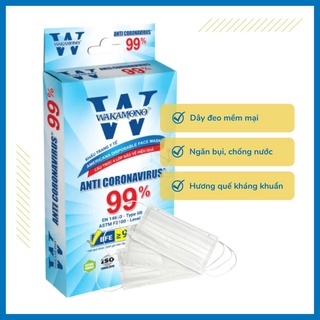 KHẨU TRANG Y TẾ WAKAMONO (4 LỚP, HỘP 10 CÁI)